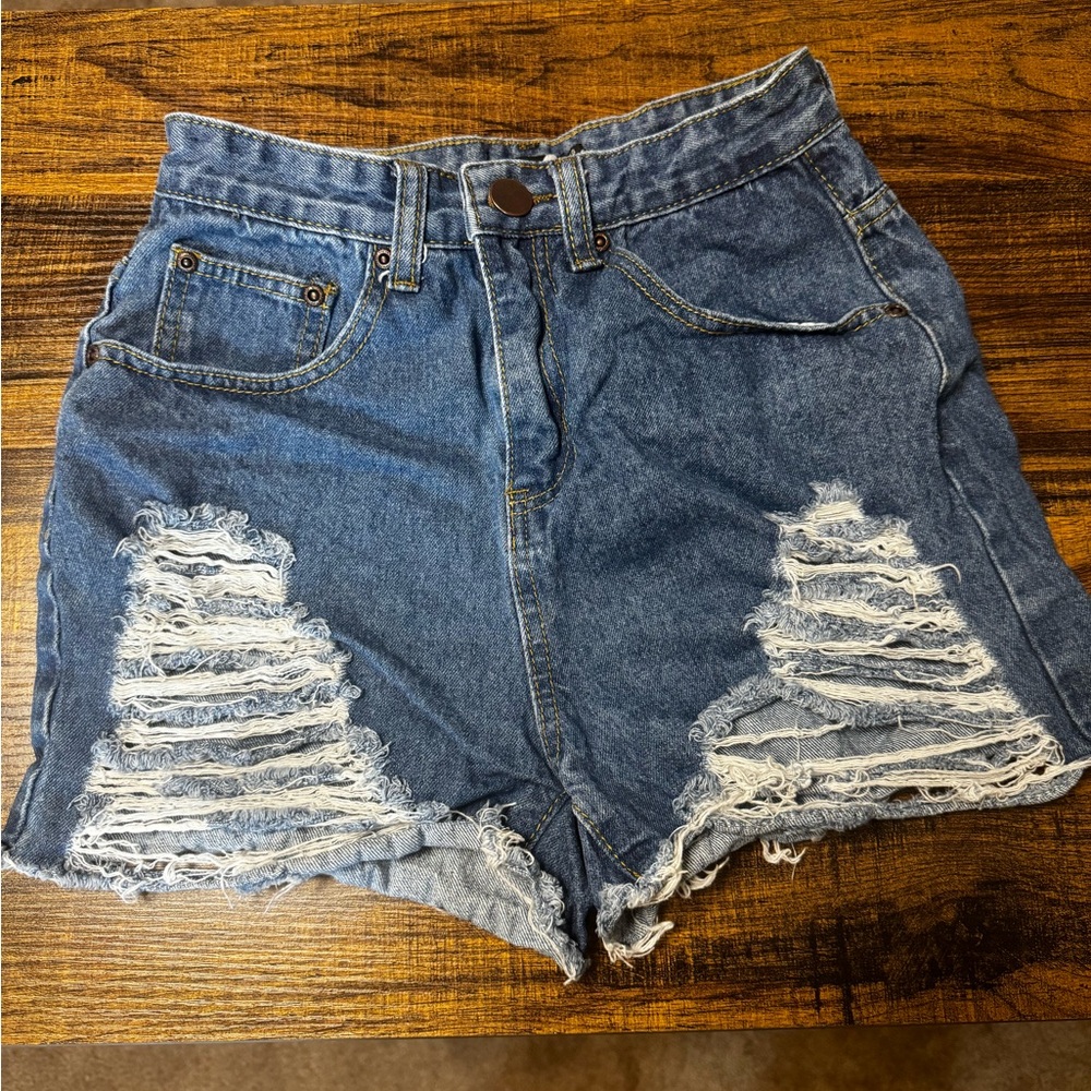 Boohoo Jean shorts